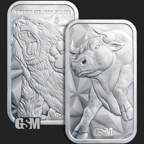 Bull and bear market bar - bear,
