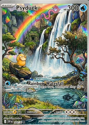 Psyduck custom holographic - custom,