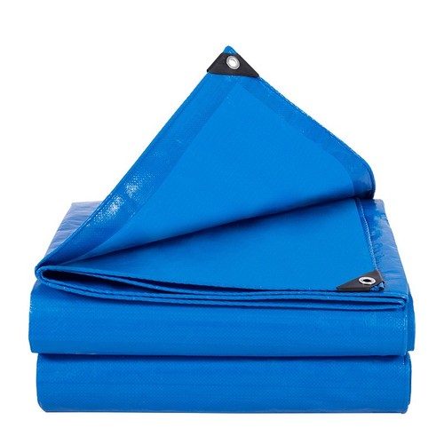 Heavy duty blue poly - poly, tarp