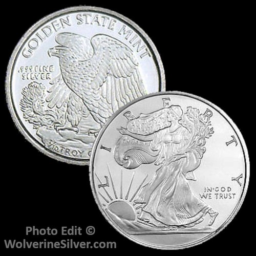 Silver round gsm - 1/10,