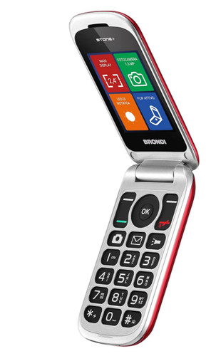 Brondi stone rosso - rosso, cellulare